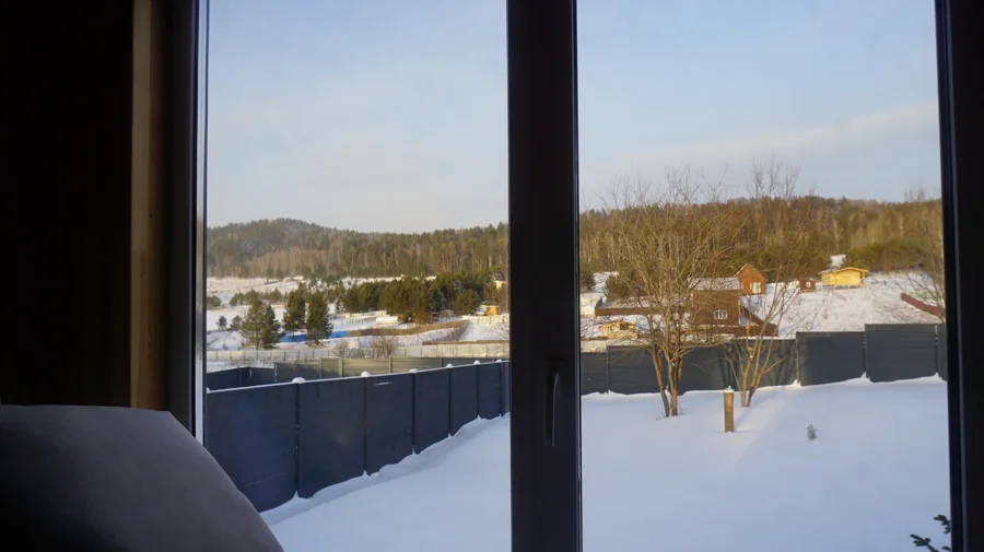 Баня Гармония — входная зона, уютная деревянная отделка